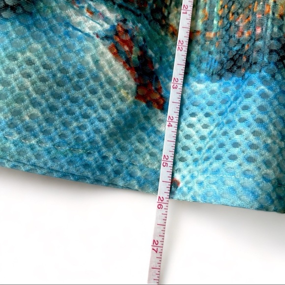 Jacquard A-Line Pleated Midi skirt, size Medium - Picture 9 of 12